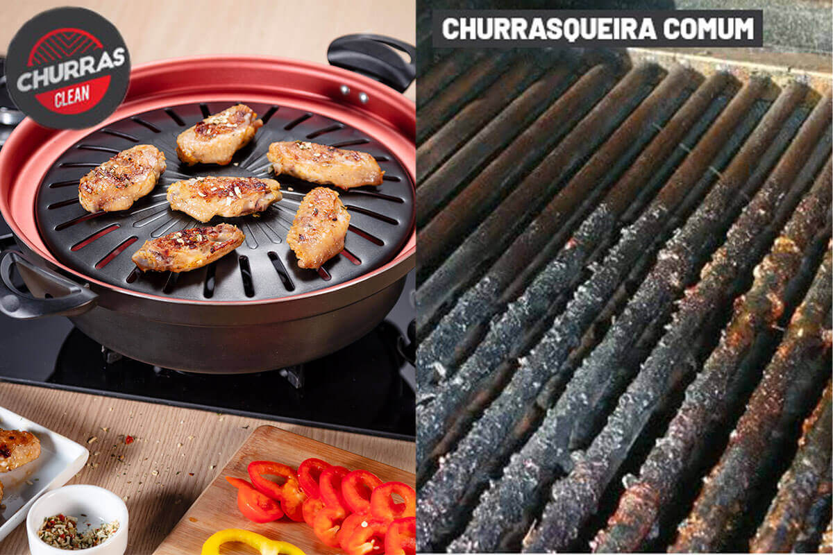 ChurrasClean em ação: transformando fogões comuns em churrasqueiras profissionais, sem fumaça e com muito sabor!