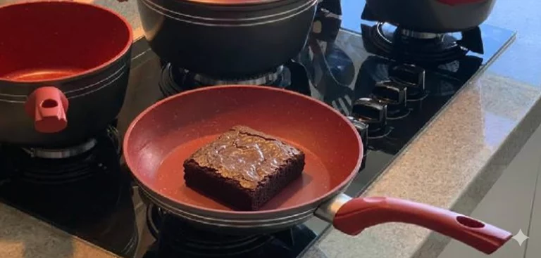 Brownie na Frigideira RedSilver – Receita Fácil Sem Forno (Perfeita e Crocante)