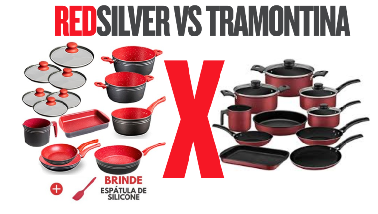 Panelas Antiaderente: RedSilver Clássica vs Tramontina vs Brinox – Qual a Melhor Opção para Sua Cozinha?
