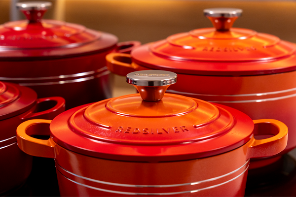 Kits Caçarola Redsilver supreme lançamento