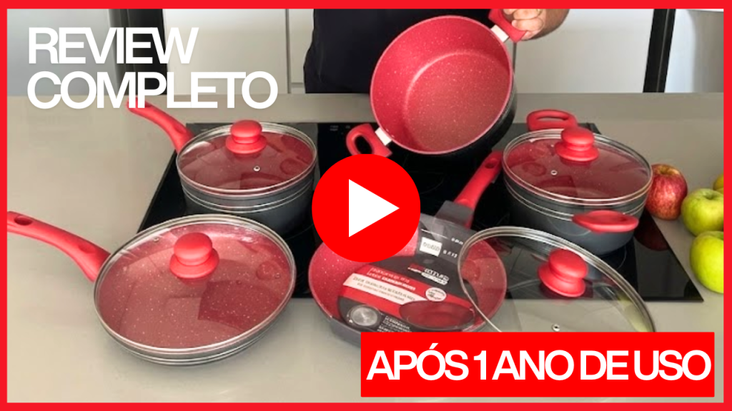REVIEW COMPLETO panelas redsilver apos um ano de uso